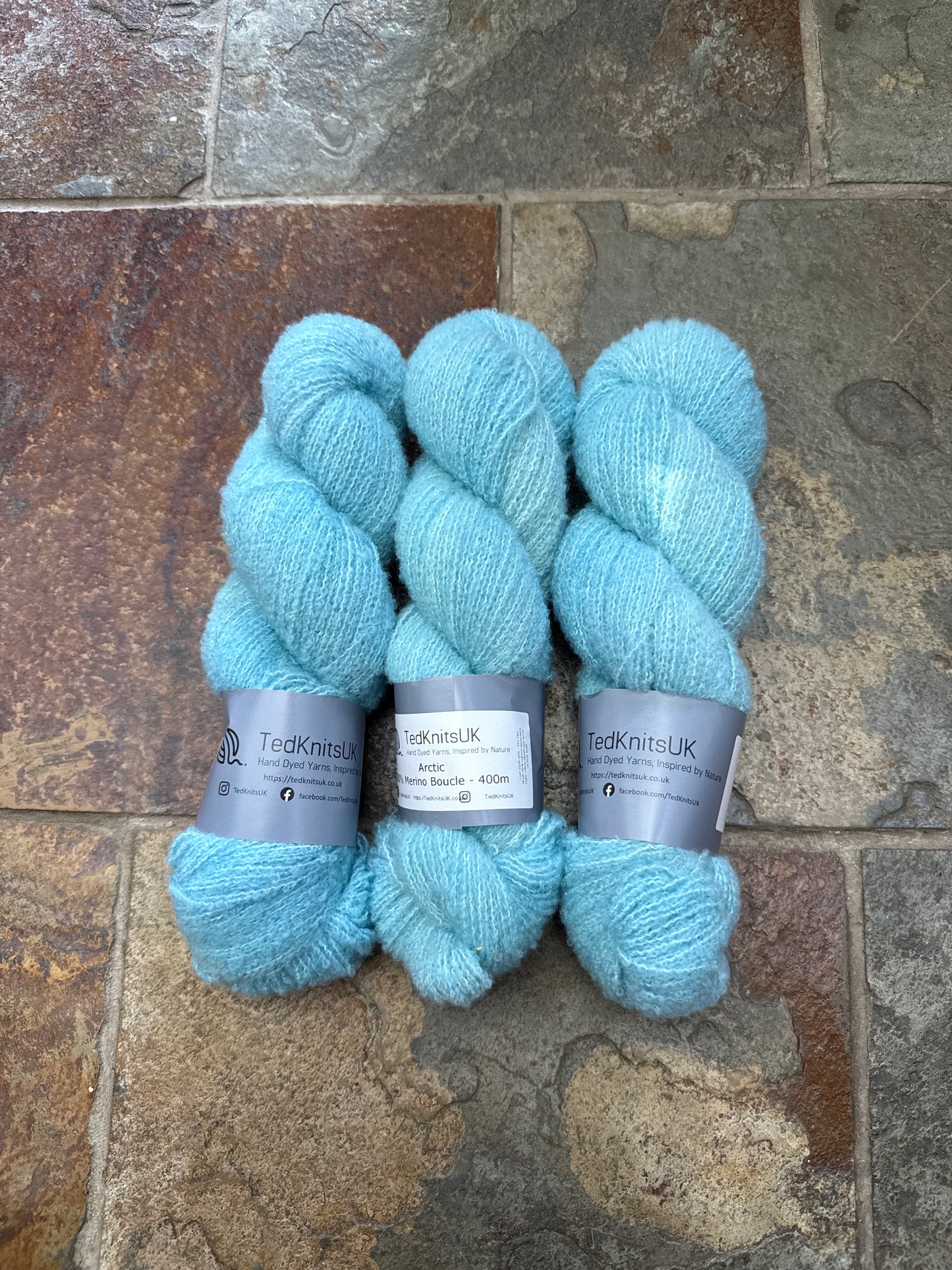 Arctic - Hand dyed merino/nylon 4ply
