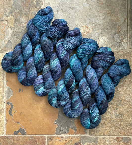 Titan - Hand dyed merino/nylon 4ply