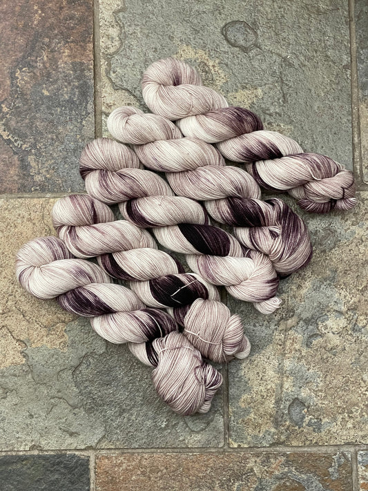 Quarry - Hand dyed merino/nylon sock/fingering