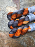 Foxy - Hand dyed merino/nylon 4ply