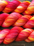 Mardi Gras - Hand dyed merino/nylon 4ply