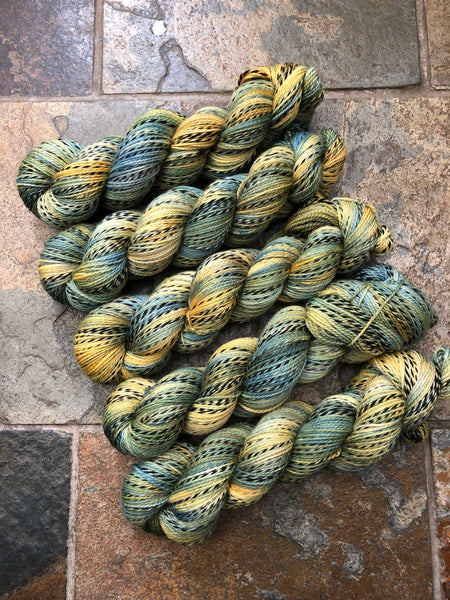Aegir - Hand dyed Zebra yarn