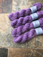 Crocus -  Hand dyed Mohair/Silk Lace